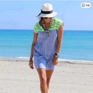 J Crew Oversized Linen Tunic / Cover Up s L